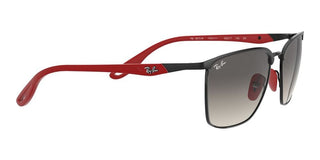 Ray-Ban RB 3673M SCUDERIA FERRARI unisex Black Geometric Sunglasses