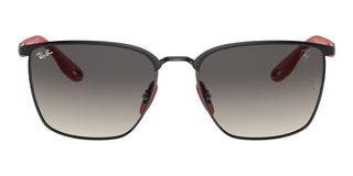 Ray-Ban RB 3673M SCUDERIA FERRARI unisex Black Geometric Sunglasses