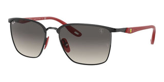 Ray-Ban RB 3673M SCUDERIA FERRARI unisex Black Geometric Sunglasses