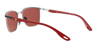 Ray-Ban RB 3673M SCUDERIA FERRARI unisex Black Geometric Sunglasses