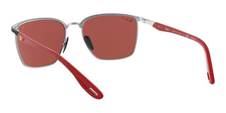 Ray-Ban RB 3673M SCUDERIA FERRARI unisex Black Geometric Sunglasses