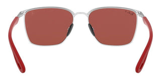 Ray-Ban RB 3673M SCUDERIA FERRARI unisex Black Geometric Sunglasses