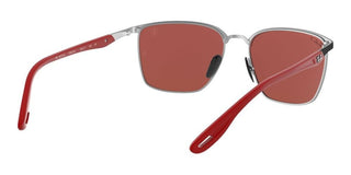 Ray-Ban RB 3673M SCUDERIA FERRARI unisex Black Geometric Sunglasses