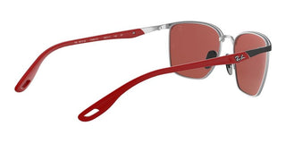 Ray-Ban RB 3673M SCUDERIA FERRARI unisex Black Geometric Sunglasses