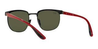 Ray-Ban RB 3698M SCUDERIA FERRARI unisex Black Geometric Sunglasses
