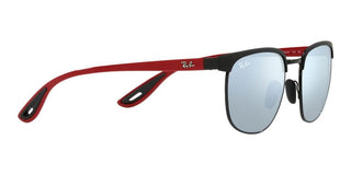 Ray-Ban RB 3698M SCUDERIA FERRARI unisex Black Geometric Sunglasses