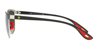 Ray-Ban RB 3698M SCUDERIA FERRARI unisex Black Geometric Sunglasses