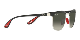 Ray-Ban RB 3698M SCUDERIA FERRARI unisex Black Geometric Sunglasses