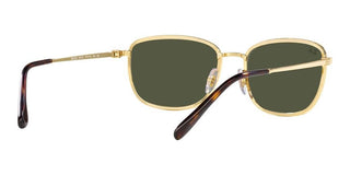Ray-Ban RB 3705 unisex Gold Geometric Sunglasses