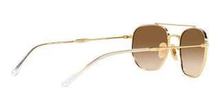 Ray-Ban RB 3707 unisex Gold Pilot Sunglasses