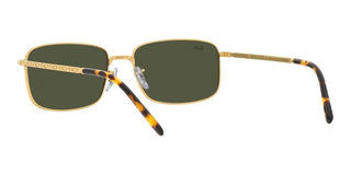 Ray-Ban RB 3717 unisex Gold Squared Sunglasses