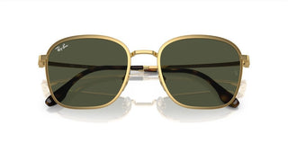 Ray-Ban RB 3720 unisex Gold Squared Sunglasses