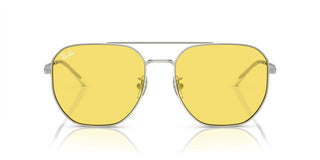 Ray-Ban RB 3724D unisex Silver Pilot Sunglasses