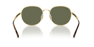 Ray-ban Rb 3727d Unisex Gold Round Sunglasses