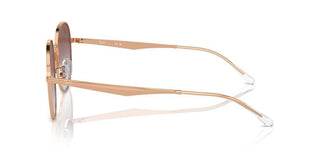 Ray-ban Rb 3727d Unisex Rose Gold Round Sunglasses
