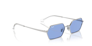Ray-ban Rb 3728 Unisex Silver Squared Sunglasses