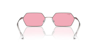 Ray-ban Rb 3728 Unisex Silver Squared Sunglasses