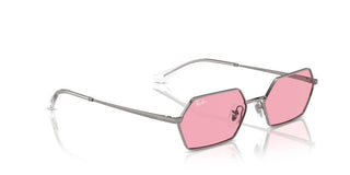 Ray-ban Rb 3728 Unisex Silver Squared Sunglasses