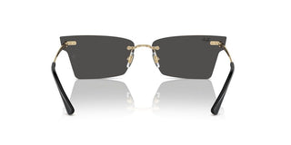Ray-ban Rb 3730 Unisex Gold Squared Sunglasses