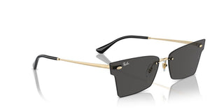 Ray-ban Rb 3730 Unisex Gold Squared Sunglasses