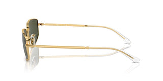 Ray-ban Rb 3732 Unisex Gold Geometric Sunglasses