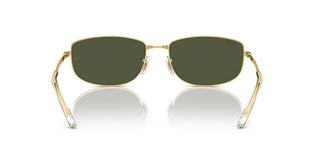 Ray-ban Rb 3732 Unisex Gold Geometric Sunglasses