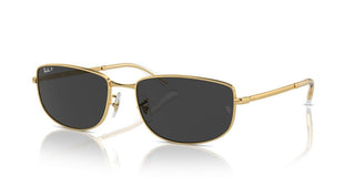 Ray-ban Rb 3732 Unisex Gold Geometric Sunglasses