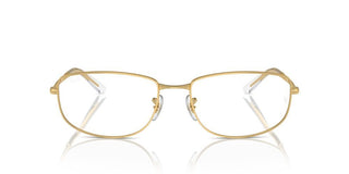 Ray-Ban RB 3732 unisex Gold Geometric Sunglasses