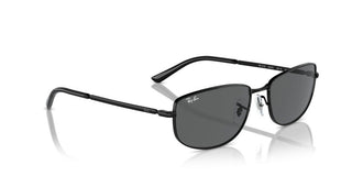 Ray-ban Rb 3732 Unisex Black Geometric Sunglasses