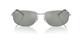 Ray-Ban RB 3732 unisex Silver Geometric Sunglasses