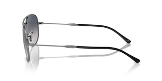 Ray-ban Rb 3735 Unisex Ruthenium Pilot Sunglasses