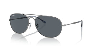 Ray-ban Rb 3735 Unisex Ruthenium Pilot Sunglasses
