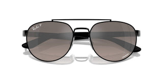 Ray-ban Rb 3736ch Unisex Black Pilot Sunglasses