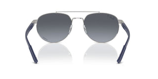 Ray-ban Rb 3736ch Unisex Silver Pilot Sunglasses