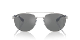Ray-ban Rb 3736 Unisex Silver Pilot Sunglasses