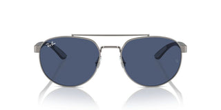 Ray-ban Rb 3736 Unisex Ruthenium Pilot Sunglasses
