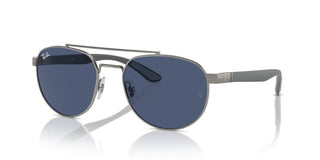 Ray-ban Rb 3736 Unisex Ruthenium Pilot Sunglasses