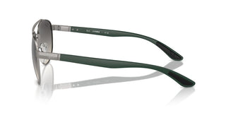 Ray-ban Rb 3736 Unisex Ruthenium Pilot Sunglasses