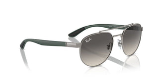 Ray-ban Rb 3736 Unisex Ruthenium Pilot Sunglasses