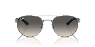 Ray-Ban RB 3736 unisex Ruthenium Pilot Sunglasses