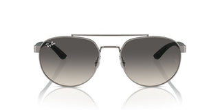 Ray-ban Rb 3736 Unisex Ruthenium Pilot Sunglasses
