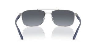 Ray-ban Rb 3737ch Unisex Silver Squared Sunglasses