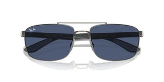 Ray-ban Rb 3737 Unisex Ruthenium Pilot Sunglasses