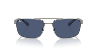 Ray-ban Rb 3737 Unisex Ruthenium Pilot Sunglasses