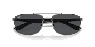 Ray-ban Rb 3737 Unisex Ruthenium Pilot Sunglasses