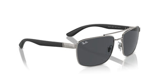 Ray-ban Rb 3737 Unisex Ruthenium Pilot Sunglasses