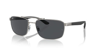 Ray-ban Rb 3737 Unisex Ruthenium Pilot Sunglasses