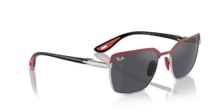 Ray-ban Rb 3743m Unisex Transparent Geometric Sunglasses