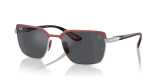 Ray-ban Rb 3743m Unisex Transparent Geometric Sunglasses