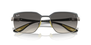 Ray-ban Rb 3743m Unisex Ruthenium Geometric Sunglasses